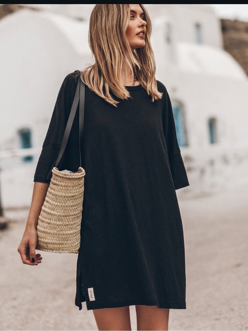 Linen Tshirt Dress
